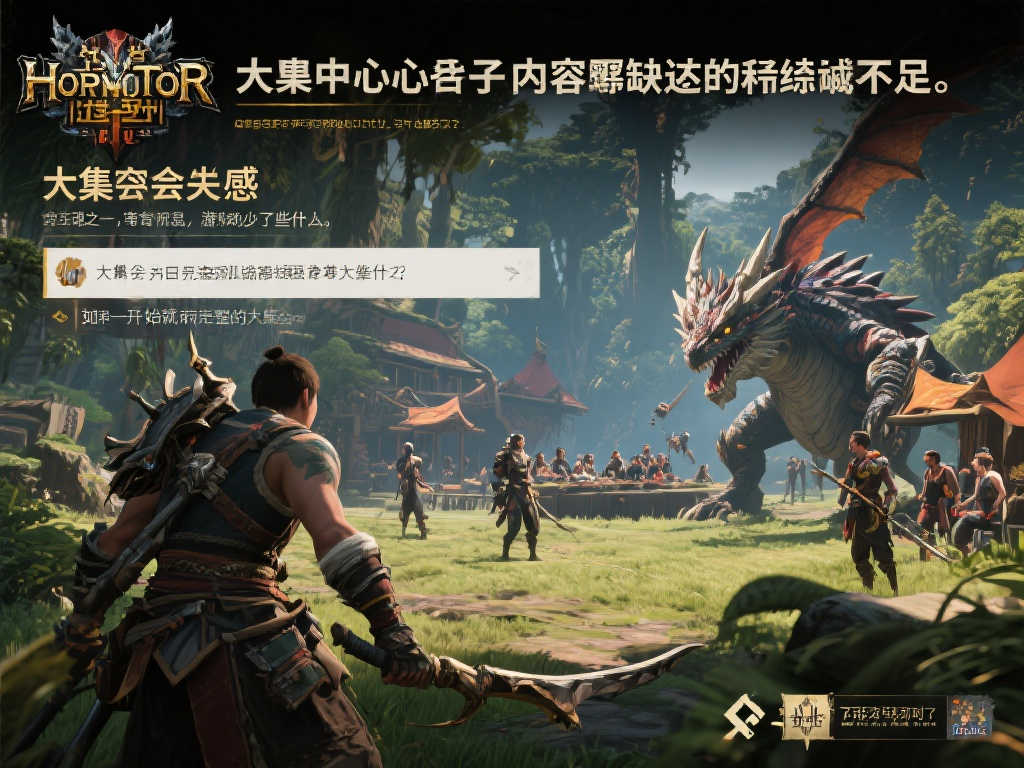 《怪猎荒野》"大集会所"更新引不满:玩家直言应为首发内容 《怪猎荒野》"大集会所"更新引不满:玩家直言应为首发内容